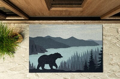 Paillasson extérieur Un ours dans la nature