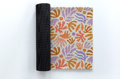 Paillasson extérieur Abstraction botanique