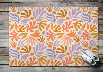 Paillasson extérieur Abstraction botanique