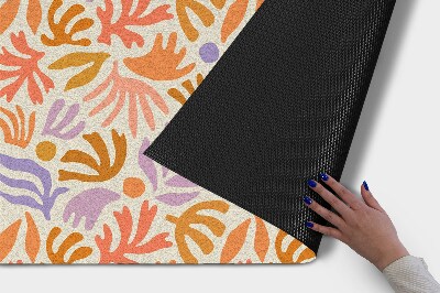 Paillasson extérieur Abstraction botanique