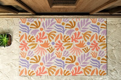 Paillasson extérieur Abstraction botanique