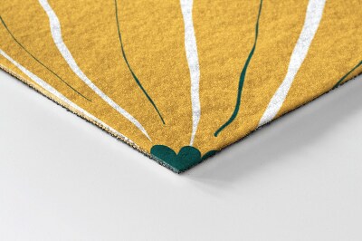 Paillasson extérieur Fleurs géométriques