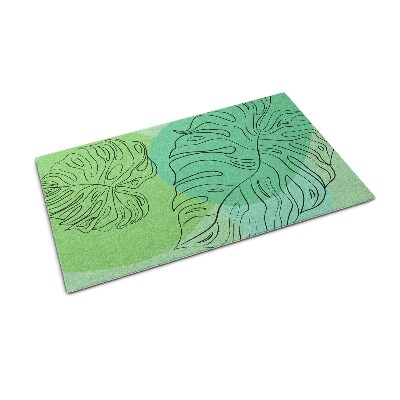 Paillasson extérieur Feuilles de monstera