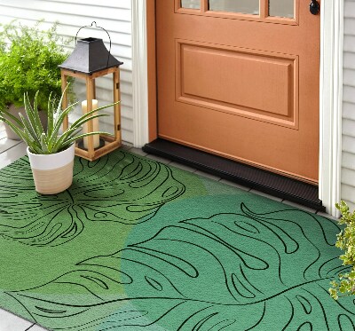 Paillasson extérieur Feuilles de monstera