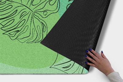 Paillasson extérieur Feuilles de monstera