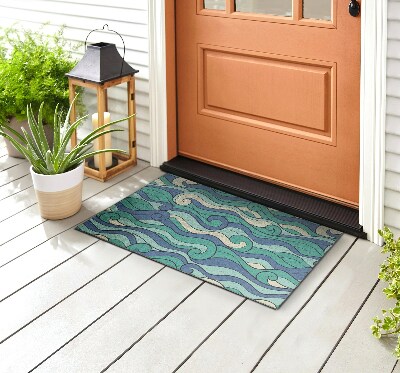 Paillasson extérieur Vague de la mer