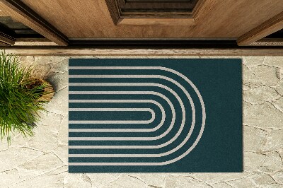 Paillasson extérieur Conception géométrique