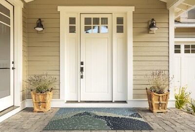 Paillasson extérieur Paysage géométrique