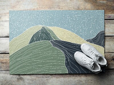 Paillasson extérieur Paysage géométrique