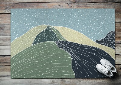 Paillasson extérieur Paysage géométrique