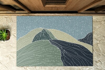 Paillasson extérieur Paysage géométrique