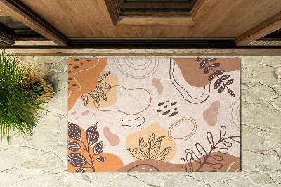 Paillasson extérieur Abstractions florales