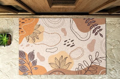 Paillasson extérieur Abstractions florales