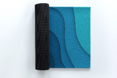 Paillasson extérieur Nuances de bleu