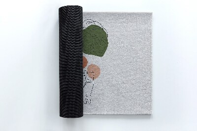 Paillasson extérieur Chats monstera