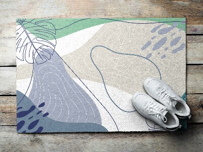 Paillasson extérieur Abstraction géométrique