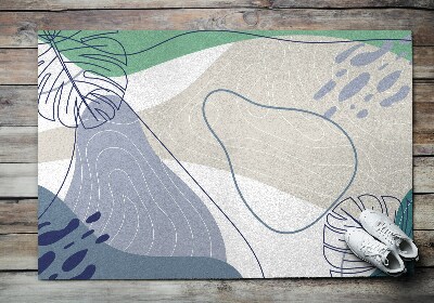 Paillasson extérieur Abstraction géométrique