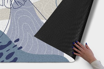 Paillasson extérieur Abstraction géométrique