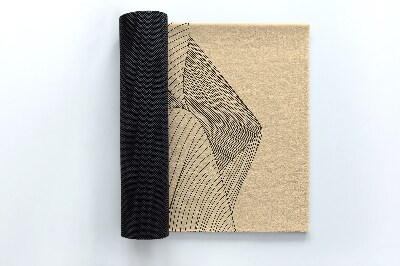 Paillasson extérieur Onde géométrique