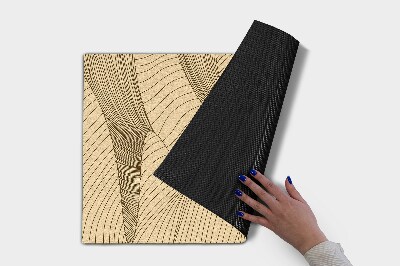 Paillasson extérieur Onde géométrique