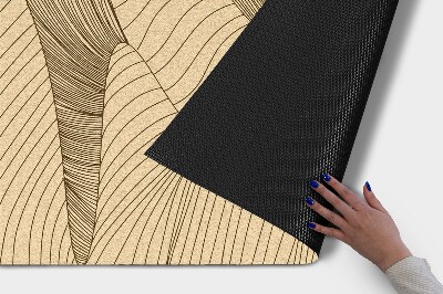 Paillasson extérieur Onde géométrique