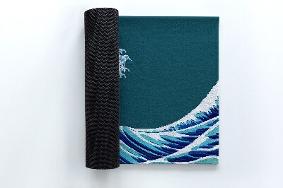 Paillasson extérieur Vague de la mer