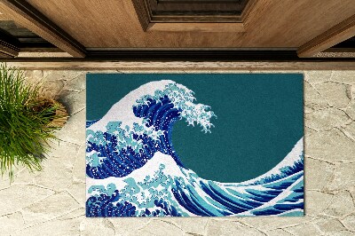 Paillasson extérieur Vague de la mer