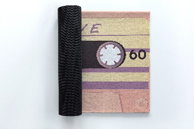 Paillasson extérieur Amour des cassettes rétro