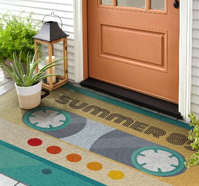 Paillasson extérieur Cassette rétro été