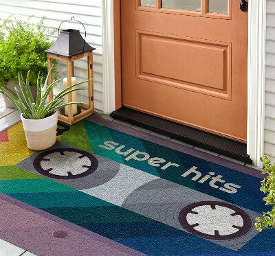 Paillasson extérieur Cassette retro super hits