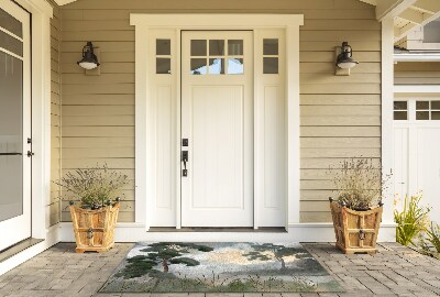 Paillasson extérieur Paysage avec un ruisseau