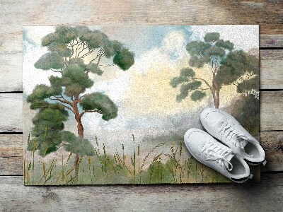 Paillasson extérieur Paysage avec un ruisseau