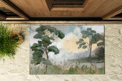 Paillasson extérieur Paysage avec un ruisseau