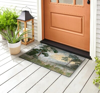 Paillasson extérieur Paysage avec un ruisseau