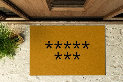 Paillasson extérieur Lumières des étoiles