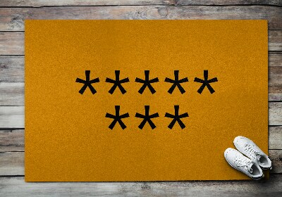 Paillasson extérieur Lumières des étoiles