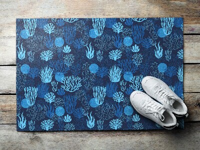 Paillasson extérieur Bleu corail