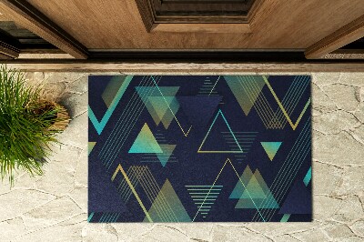 Paillasson extérieur Figures triangulaires