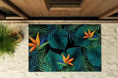 Paillasson extérieur Floristique des strelitzias