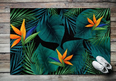 Paillasson extérieur Floristique des strelitzias
