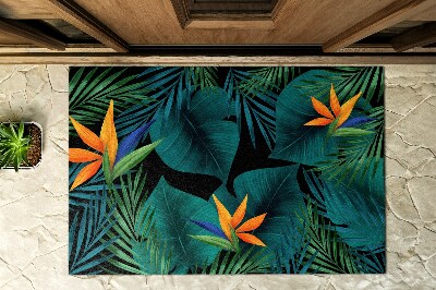 Paillasson extérieur Floristique des strelitzias
