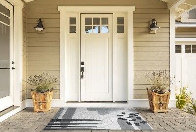 Paillasson extérieur Non-linéarité géométrique