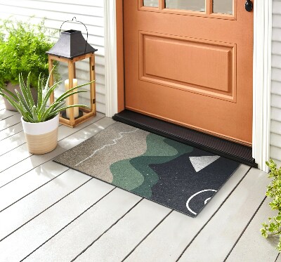 Paillasson extérieur Diagramme géométrique