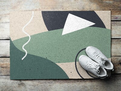 Paillasson extérieur Composition géométrique