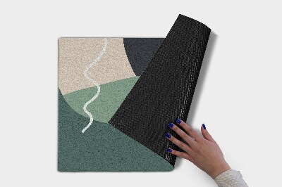 Paillasson extérieur Composition géométrique