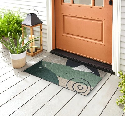 Paillasson extérieur Composition géométrique