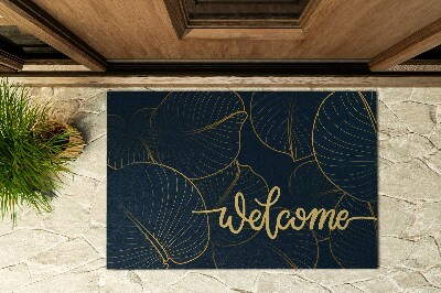 Paillasson extérieur Salutation feuillue