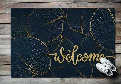 Paillasson extérieur Salutation feuillue