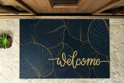 Paillasson extérieur Salutation feuillue