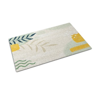 Paillasson extérieur Abstraction végétale